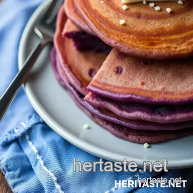 How to Make Delicious Ube Pancakes with a Twist: An Easy Recipe Recipe Card