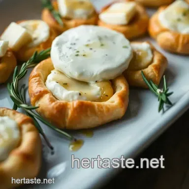 Easy & Cheesy Brie Bites with Crescent Rolls: My Go-To Holiday Appetizer Recipe Card