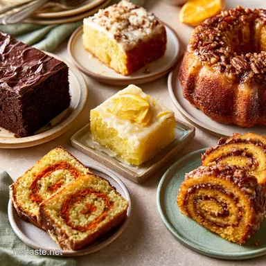 7 Easy Homemade Cake and Dessert Bar Recipes