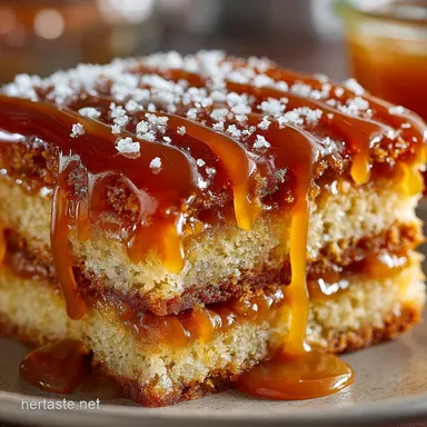 Dreamy Caramel Cake with Luscious Icing A Southern Classic Recipe Card