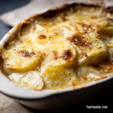 Best Potato Recipes Dreamy Dauphinoise Gratin Recipe Card