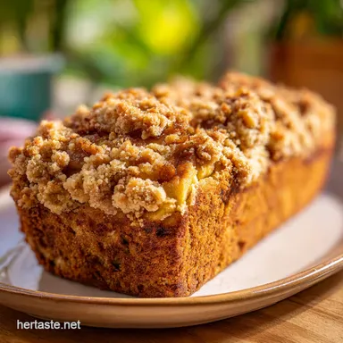 Dutch Apple Bread Recipe: Tender Crumb with Shattering Streusel