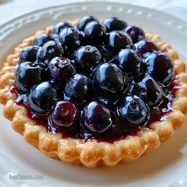 Easy Blueberry Galette for 6 Servings