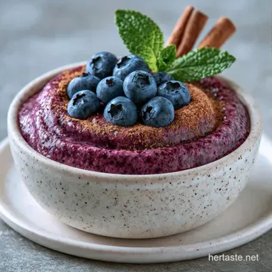 Easy Blueberry Smoothie in 5 Minutes Recipe Card