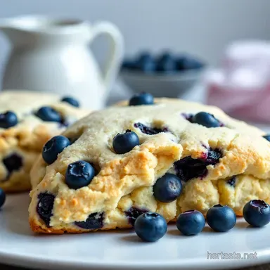 Easy Blueberry Scones Recipe My Mary Berry Inspired Treat Recipe Card