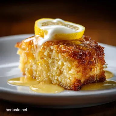 The Ultimate Zesty Lemon Dump Cake Recipe Just 10 Mins Prep Recipe Card