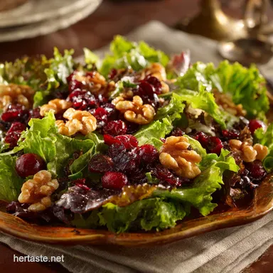 Cranberry Walnut Salad: The Best Holiday Side Dish Recipe