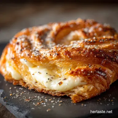 Ultimate Keto Danish with Cream Cheese Recipe Flaky LowCarb Pastry Recipe Card