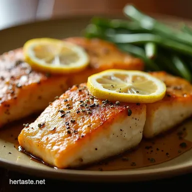 Simply Perfect Baked Rainbow Trout with Lemon Pepper Recipe Card