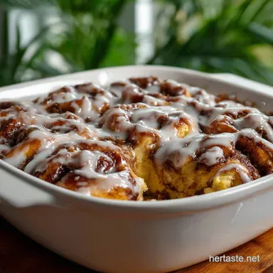 Cinnamon Roll Casserole Easy No Bake Cinnamon Roll Prep