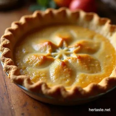 The Foolproof Flip Easy NoRoll Pie Crust Recipe with Butter Recipe Card