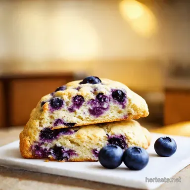 My GoTo Easy Blueberry Scones Recipe Ready in 35 Recipe Card