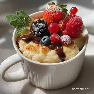 Easy Vanilla Protein Mug Cake Quick: Moist 3-Minute Dessert
