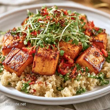Easy Veggie Meal Prep for 4 Servings Recipe Card