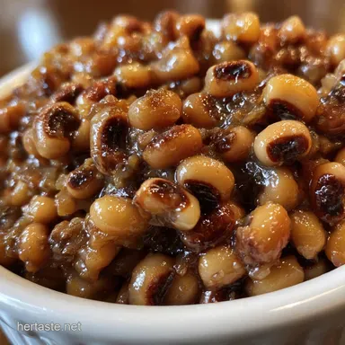 Effortless Crock Pot Black Eyed Peas Recipe: No Soak Recipe Card