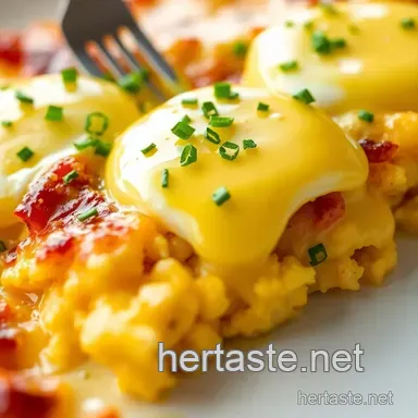 Eggs Benedict Casserole: Lazy Weekend Brunch Recipes! Recipe Card