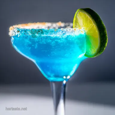 Electric Blue Martini Recipe A Refreshing Twist Recipe Card