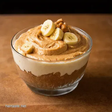 Elviss Peanut Butter Banana Dream Pudding Southern Comfort Recipe Card
