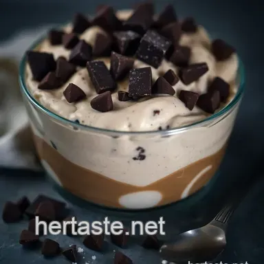 Espresso Chocolate Chunk Semifreddo presentation