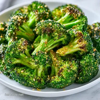 Everything Bagel Broccoli: Crispy Roasted Recipe Card
