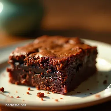 Felixs Updated Brownie Recipe Fudgy Goodness Recipe Card