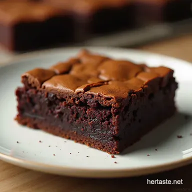 Felixs Brownie Recipe Fudgy Crackly Top Perfection