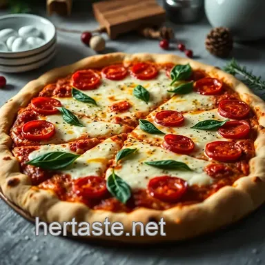 Festive & Easy pizza open on christmas: My Go-To Holiday Pizza Recipe Recipe Card