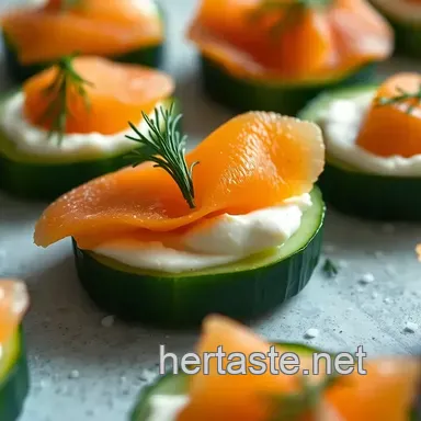 Delightful New Year&#039 s Appetizers: Festive Smoked Salmon Canapés