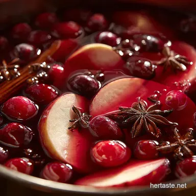 Thanksgiving Punch: The Best Spiced Cranberry Apple Cider Recipe Recipe Card
