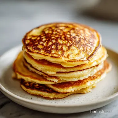Almond Flour Pancakes for 4 Servings Recipe Card