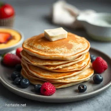 Fluffy Protein Pancakes: The BEST Post-Workout Recipe! Recipe Card