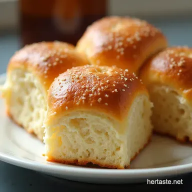 Seriously Fluffy Milk Honey Dinner Rolls Recipe