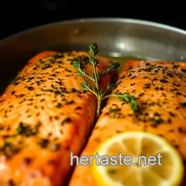 Foolproof Salmon Recipes in Oven: Lemon-Herb Butter Baked Salmon Recipe Card