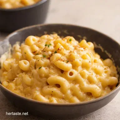 French Onion Mac Cheese Oh Là Là Comfort Recipe Card