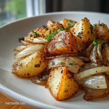 Fried Potatoes and Onions: Crispy Skillet Recipe