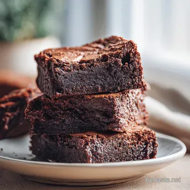 Banana Bread Brownies with Brown Butter in 50 Minutes Recipe Card