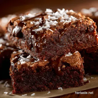 Chocolate Coconut Brownies: Ultimate Fudgy Bounty Bar Bliss Recipe Card