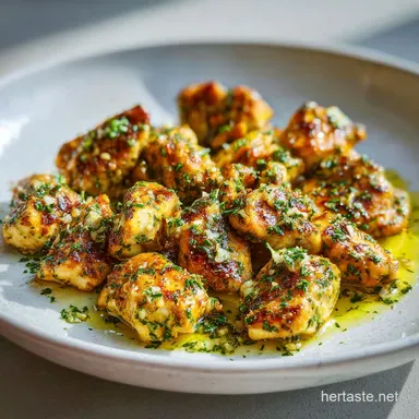 Keto Dinner Recipe with Garlic Butter Chicken in 20 Minutes | Pan-Seared Recipe Card