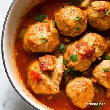 Meal Prep Garlic Butter Chicken Quick Easy Meatball Bowls Recipe Card