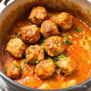 Garlic Butter Chicken Meatballs Meal Prep Made Easy Recipe Card