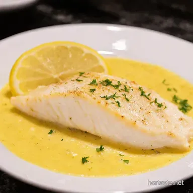 Garlic Butter Cod with Lemon A Weeknight Winner Recipe Card