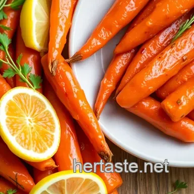 How to Make Amazing Glazed Baby Carrots with Sweet Saffron Honey Recipe Card