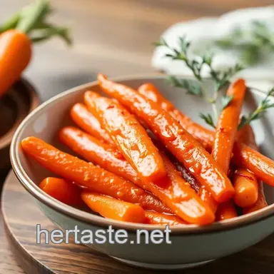How to Make Amazing Glazed Baby Carrots with Sweet Saffron Honey