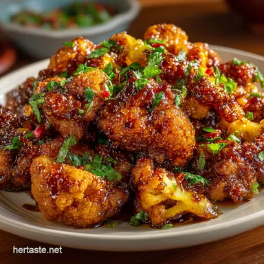 Crispy Gobhi manchuri Recipe Restaurant Style at Home Recipe Card