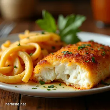 The Golden Crust Parmesan Cod Recipe Easy Weeknight Winner Recipe Card