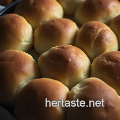 Golden Kaiser Rolls: Fluffy and Flavorful Bread Rolls for Any Occasion Recipe Card