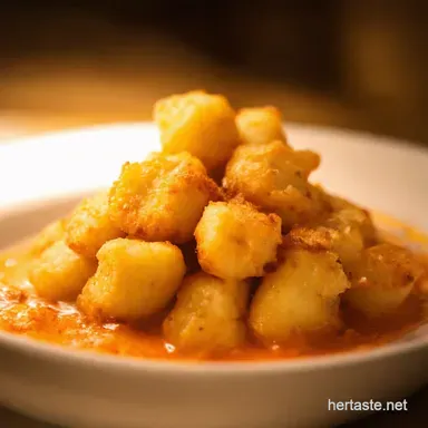 Crispy Fried Butter Gnocchi with Garlic Ready in 25 Minutes Recipe Card