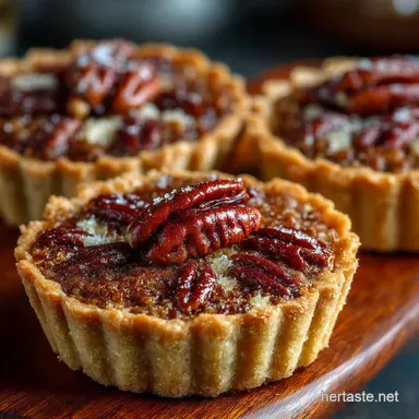 Foolproof Keto Pecan Pie Tarts SugarFree Low Carb Mini Pies Recipe Card