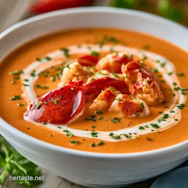 Gordon Ramsay Lobster Bisque for 4 Bowls Recipe Card
