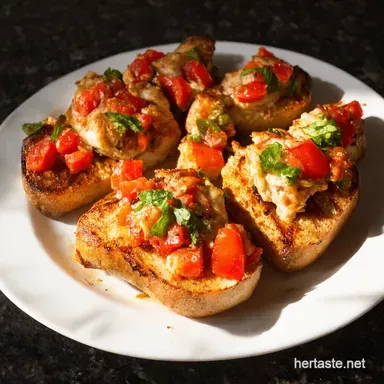 Grilled Bruschetta Chicken Recipe Sunshine on a Plate Recipe Card